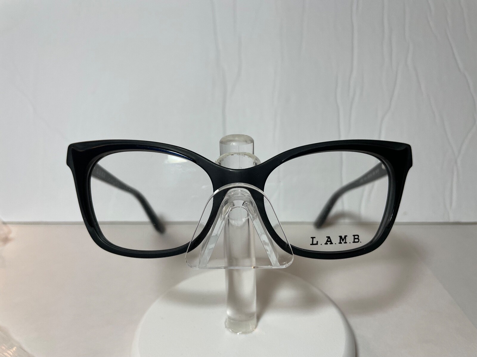 NEW LAMB EYEGLASSES by Gwen Stefani LA001 BLACK w/LAMB CASE eBay