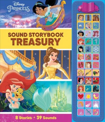 Disney Princess: Sound Storybook Treasury by PI Kids (2022, Hardcover)