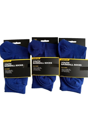 Lot De 5 Chaussettes Tige Baseball/softball TCK Sports - Bleu Marine/blanc - Taille M