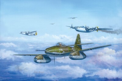 Hobby Boss 80372 Messerschmitt Me 262 A-1a/U4 in 1:48 Bausatz Neu + OVP