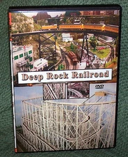 20126 MODEL RAILROAD DVD "DEEP ROCK RAILROAD" N SCALE STEAM/DIESEL/TROLLEY