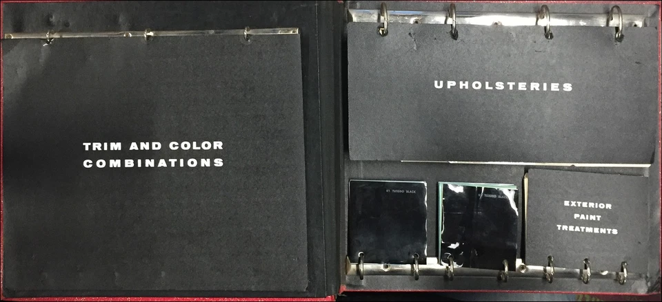Álbum de distribuidor Mercury 1958 color y tapicería Foto 2 de 2