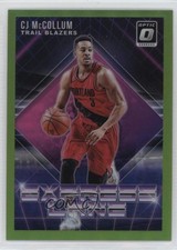 2018 Panini Donruss Optic Express Lane Lime Green Prizm /149 CJ McCollum #8 0l1