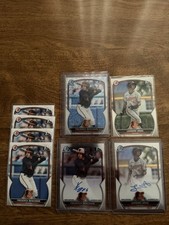 2023 Bowman Chrome Prospect Autographs Leandro Arias #CPA-LA+Bencosme+ALL8