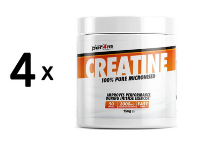 4 x Per4m Creatine 100% Pure Micronised (150g) (74,98 EUR/kg)