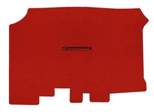 Lloyd Velourtex Trunk Carpet Mat for '58 Chevy Biscayne w/Red on Black Chevy