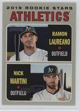 2019 Topps Heritage Rookie Stars Nick Martini Ramon Laureano #21 uu6