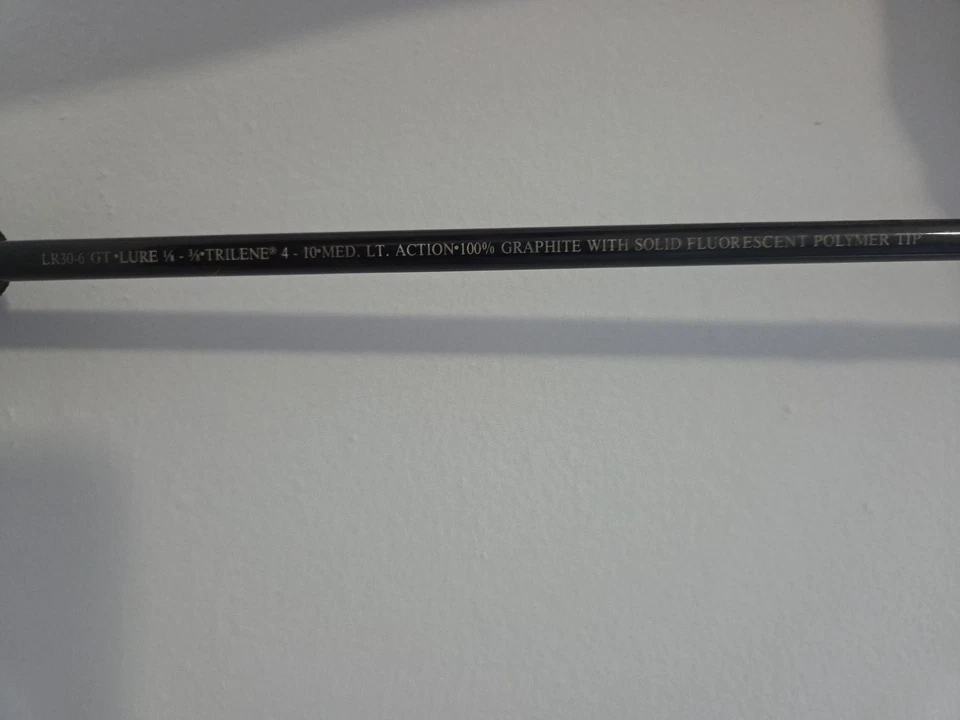 Berkley Graphite Lightning Rod Vintage Fishing Cork Spinning - Image 4 of 4