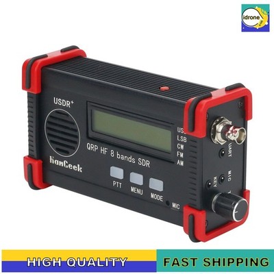 Handheld USDX USDR HF QRP SDR Transceiver SSB/CW 8-Band 5W DSP SDR +Battery #USA