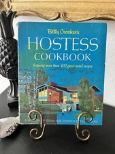 Vintage 1967 "BETTY CROCKER’s HOSTESS COOKBOOK” Hardcover 1ST Ed 1st Printing