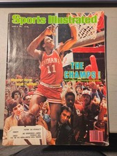 APRIL 6, 1981 SPORTS ILLUSTRATED ISIAH THOMAS ON FIRST COVER M. JORDAN H.S PHOTO