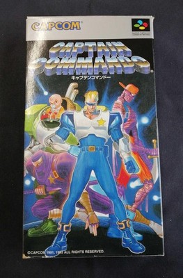 Capcom Captain Commando SFC Super Famicom Used Video Game