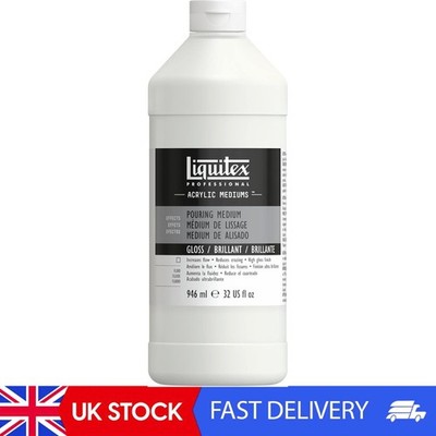 Acryl Profi Pouring Effekte Medium Acrylfarbe, glänzend, 946 ml
