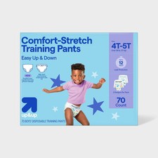 Boys' Disposable Training Pants - 4T-5T - 70ct - up up