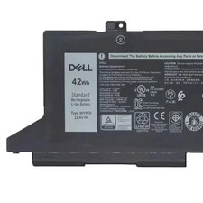 Genuine OEM 42Wh WY9DX Battery For Dell Precision 3560 Latitude 5420 5520 005R42