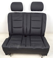 Mercedes W463 G Klasse hinten R&uuml;cksitzbank Leder schwarz