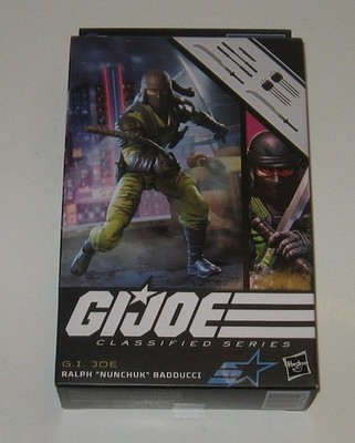 NUNCHUK 80 GI Joe Classified MISB New Action Figure in Box Complete Cobra