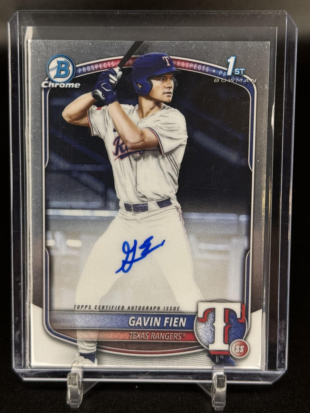 2025 Bowman Draft #CPA-GF Gavin Fien Chrome Prospect Autographs