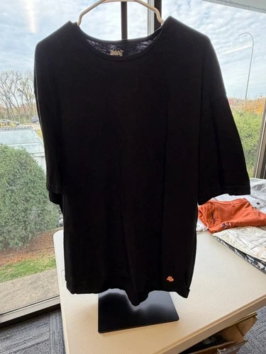 Under Dog Mens 3XL Black Crewneck T-Shirt Soft Recycled Blend Tee - product listing photo
