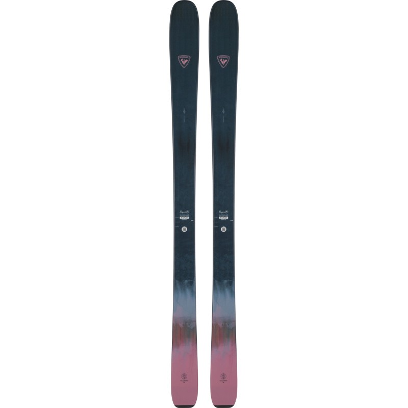 Skis ROSSIGNOL Freeride RallyBird 92 Femme T170 sans fixations RALM