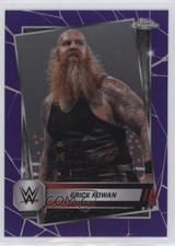 2025 Topps Chrome WWE Purple Refractor Erick Rowan #49 0z8w