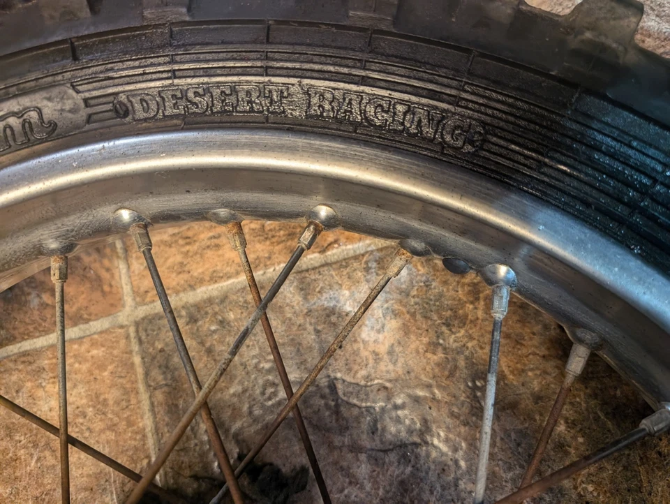 Rueda trasera Honda XL 175 XL175 1975 Foto 4 de 4