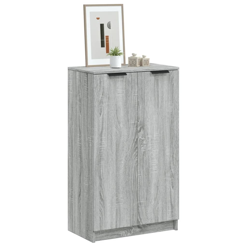Scarpiera Grigio Sonoma 59x35x100 cm | Mobile Ingresso Legno Multistrato