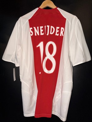 AJAX SNEIJDER 2005-2006 ORIGINAL JERSEY SIZE L