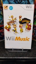 Wii MUSIC Nintendo System Game 2008 Original Instruction Manual Booklet ONLY