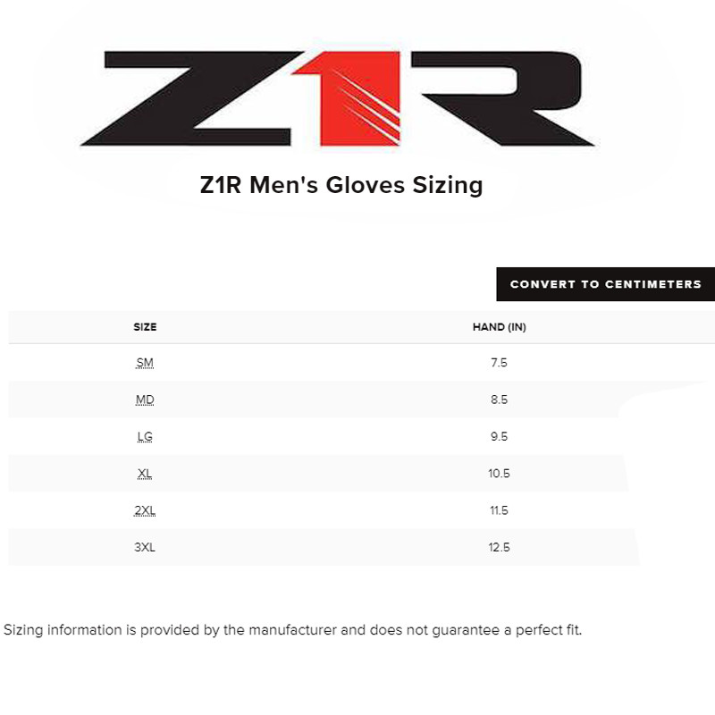 Z1R 밀 텍스타일 오토바이 스트리트 라이딩 장갑 3