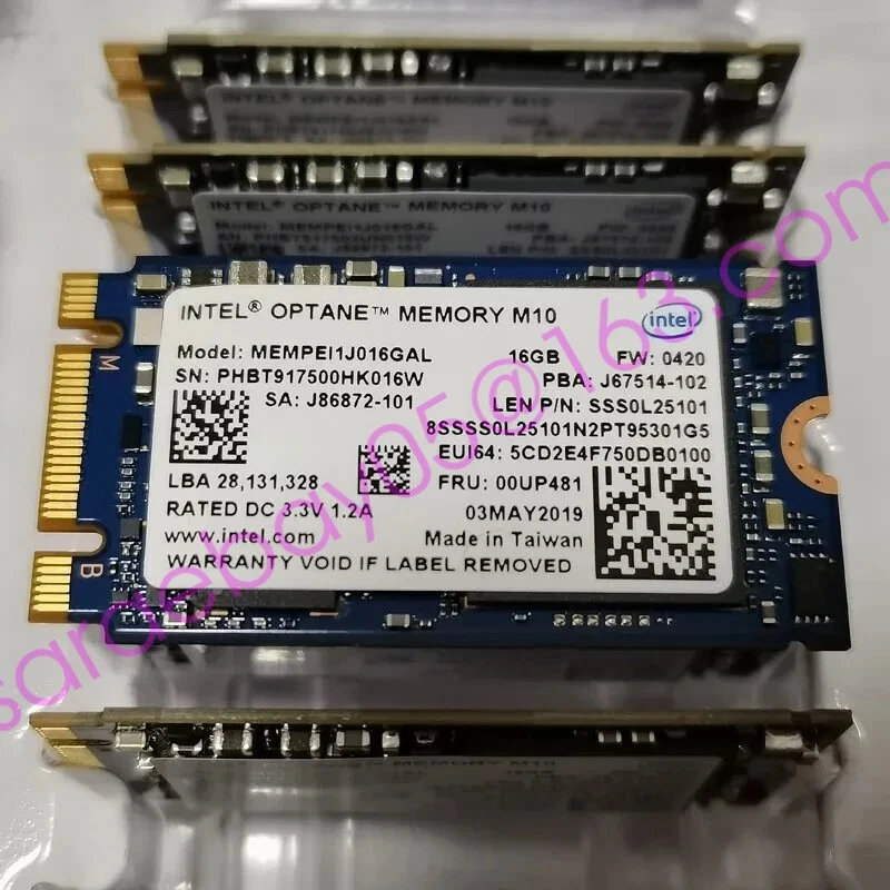 Intel Optane Memory M10 SSD M.2 2242 16GB MEMPEI1J016GAL PCI-e Nvme Xpoint - Image 2 of 4