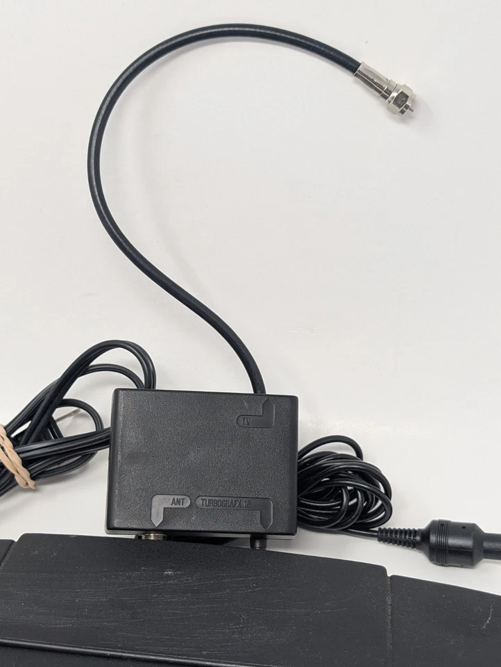 NEC TurboGrafx 16 Gaming Console W/ OEM Controller & All Necessary Cables - Image 4 of 4