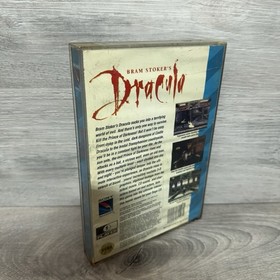 Bram Stoker's Dracula Sega CD In Case Damaged Manual Untested Read