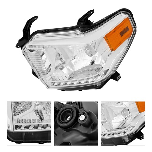 Headlight For 2014-2017 Toyota Tundra Limited SR SR5 Models Left Driver Side - Picture 2 of 16