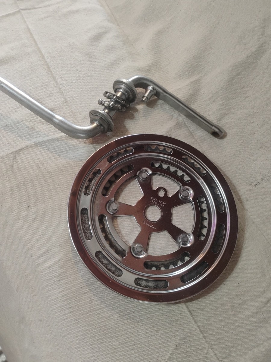 Schwinn Chrome 3 Piece Crankset 39/52T Patent No. 3477303 | eBay