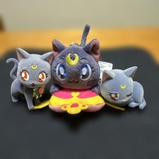 Sailor Moon Eternal Luna Plush Keychain and Figure Set