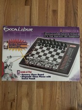 Excalibur Stiletto II Electronic Chess Board ...