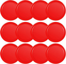 3 1/4 Inches Air Hockey Pucks 12 Pack Full Size Heavy Replacement Pucks for Game