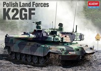 Polish Land Forces K2Gf Tank 1:3 5 Kunststoff Modell Kit Academy