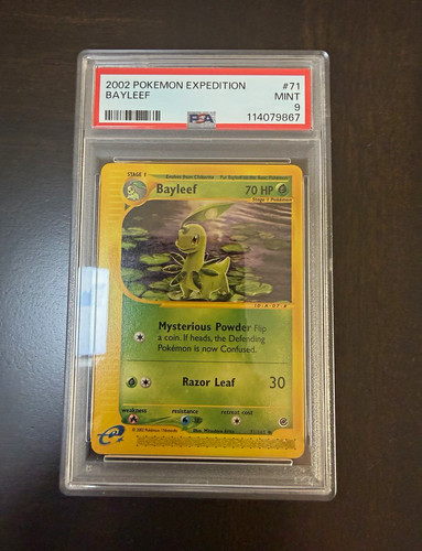 Bayleef graded PSA 9 for sale on eBay