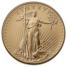 2026 American Gold Eagle 1/2 oz $25 - BU 5581.24 per troy oz
