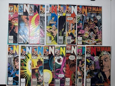 Nth Man: The Ultimate Ninja #1-16 Complete Comic Set 1989 Marvel Comics