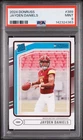 2024 PANINI DONRUSS #389 JAYDEN DANIELS ROOKIE RC PSA 9