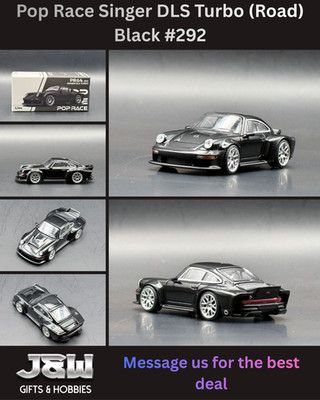 Pop Race Singer DLS Turbo (Road) Black 640292 1/64