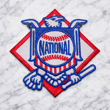 NATIONAL LEAGUE MLB Embroidered Iron/Sew On Patch 3"X3" SHIPPED FROM USA