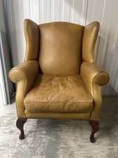 Laura Ashley Denbeigh Leather Armchair