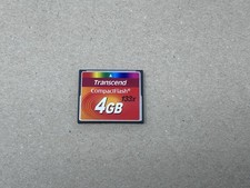 Transcend CF Memory Card 4GB 133x Compact Flash Card