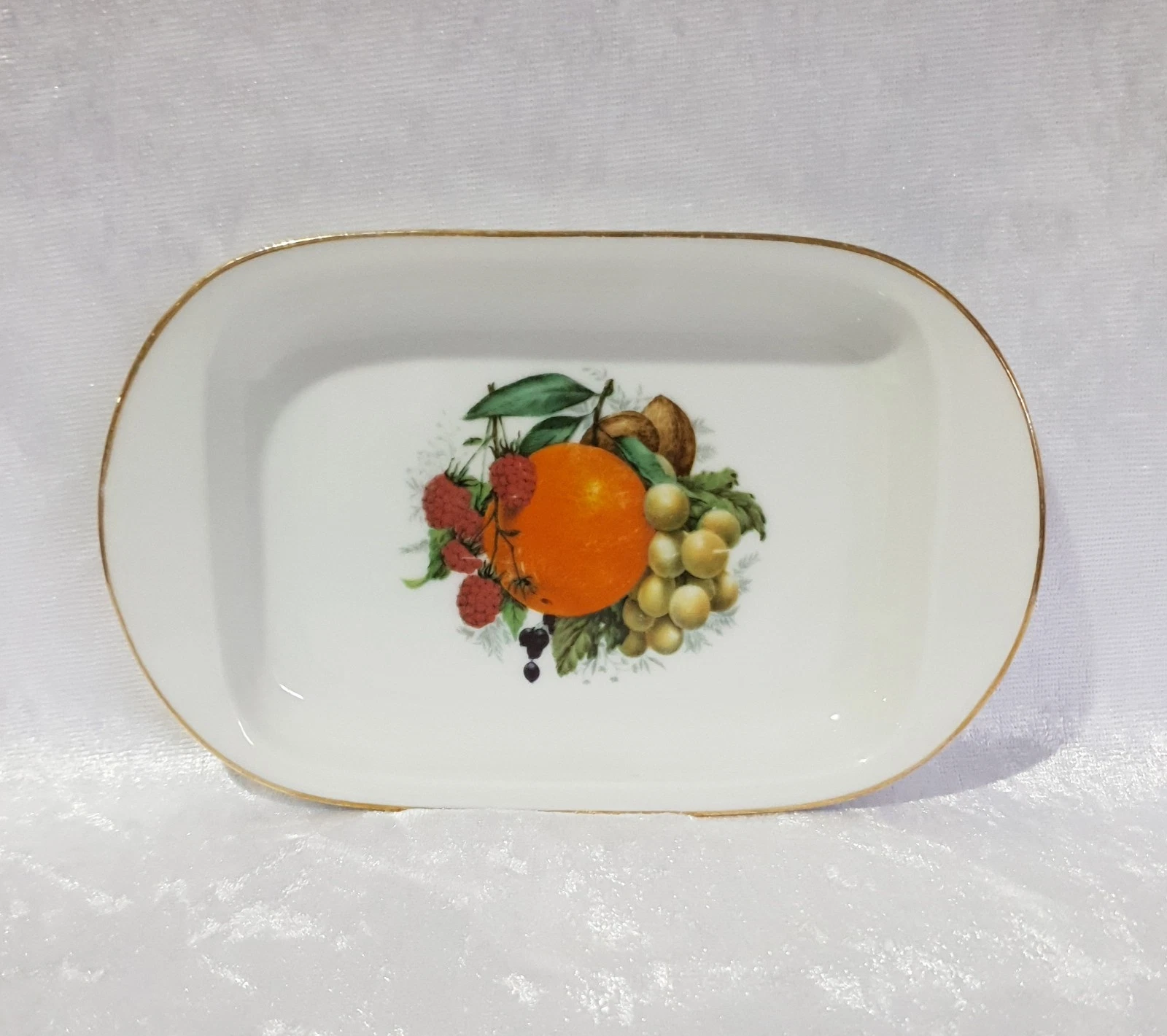 Vintage Furstenberg Porcelain Butter Dish. Made In Germany