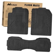 s for Cars Trucks SUVs, Universal Trim to fit for Most Vehicles, PVC Floor Mat