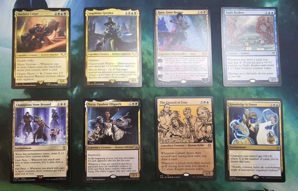 Marneus Calgar Commander Deck Tokens EDH MTG Magic the Gathering - Image 4 of 4